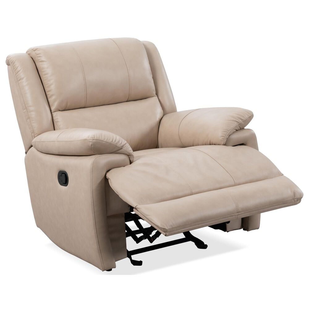 Oxford Furniture Leather Power Recliner in Madrid Beach, , large