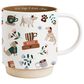 Pavilion 18 Oz Love Dogs Mug in White, , large