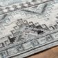 Surya Alyssa 8" x 10" Slate, Brown, Ivory and Blue Area Rug, , large
