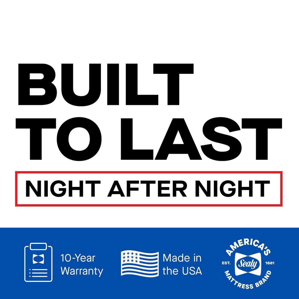 Sealy Posturepedic Kinney Firm Pillow Top King Mattress with Ease 4.0 Adjustable Base, , large