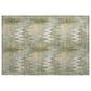 Dalyn Rug Company Soft Essentials Chevron Olive 1"8" x 2"6" Area Rug, , large