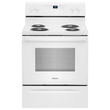 Whirlpool 4.8 Cu. Ft. Freestanding Electric Range with Keep Warm in White, , large