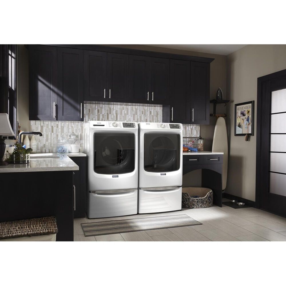 Maytag 7.3 Cu. Ft. Gas Dryer in White, , large