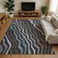 Dalyn Rug Company Kenner KN4 Black 8" x 10" Area Rug, , large