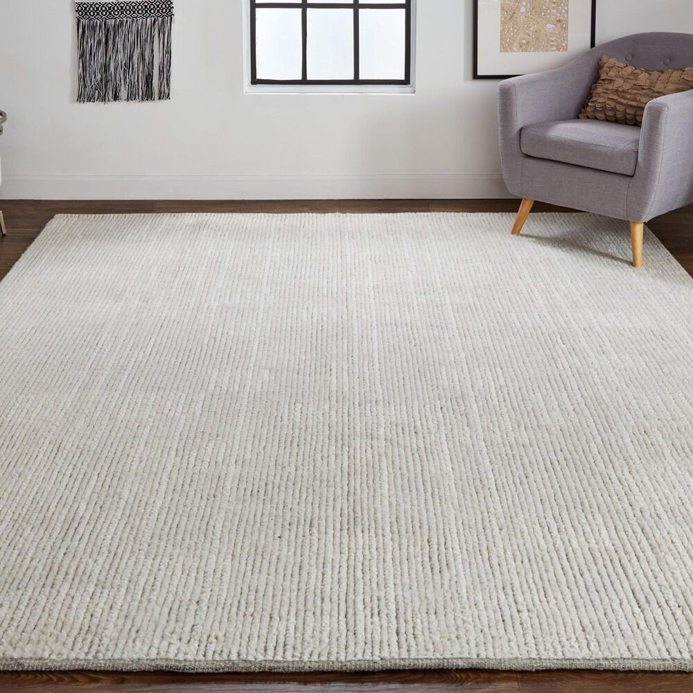 Feizy Alford 3&#39;6&quot; x 5&#39;6&quot; Ivory Area Rug, , large