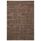 Loloi Hartley Brown and Mocha 7"9" x 9"9" Area Rug, , large
