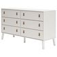 Ashley Aprilyn 6-Drawer Dresser in White, , large
