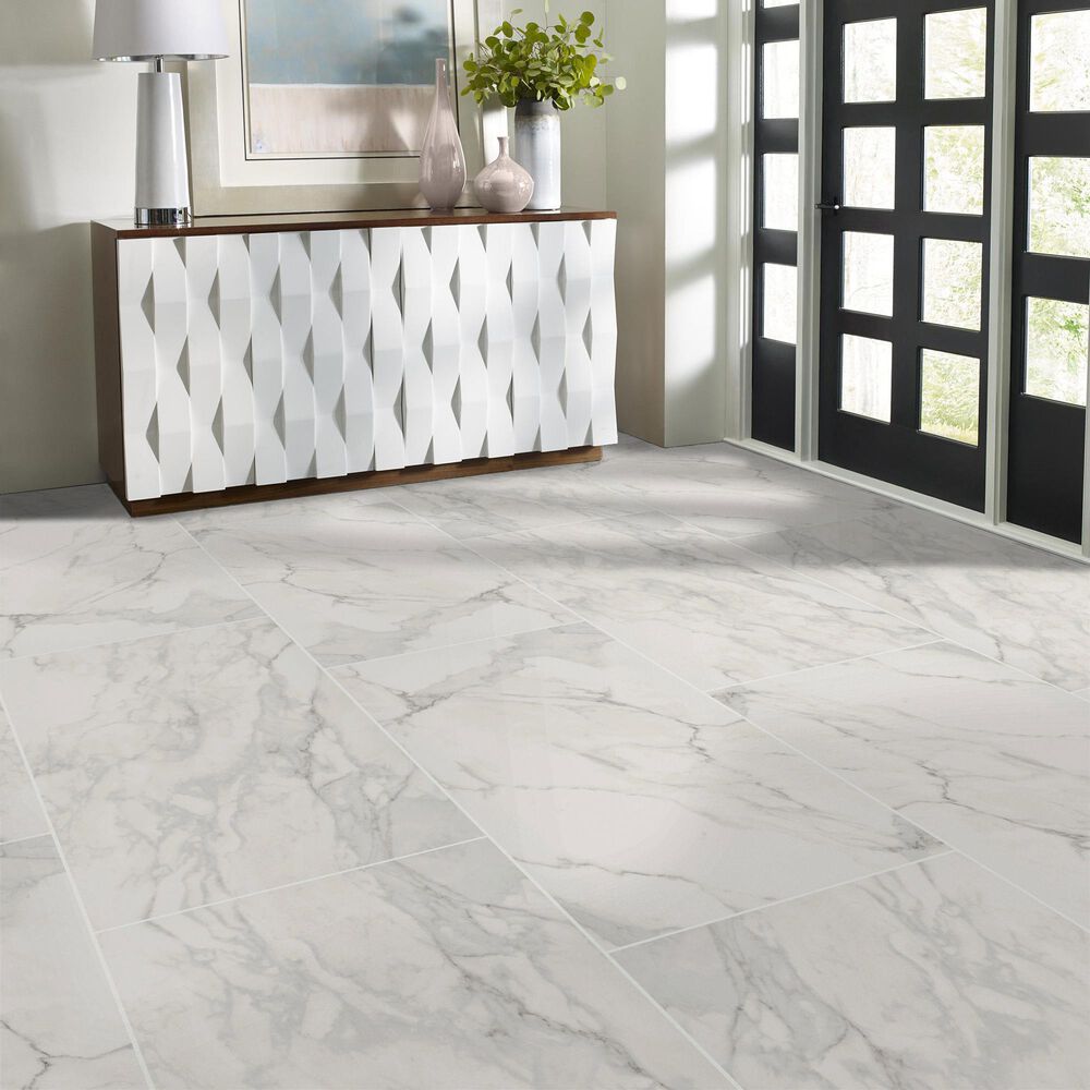 Shaw Prime Aura Statuario Brina 24&quot; x 48&quot; Porcelain Tile, , large
