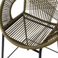Hearth and Haven Ferrara Outdoor Faux Wicker Barstool in Green (Set of 2), , large