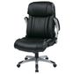 OSP Home Executive Bonded Leather Chair with Black Cushion, , large