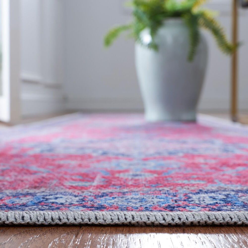 Safavieh Serapi SEP323 2&#39; x 8&#39; Red and Navy Runner, , large