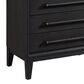 Sterling Timber Elure 3 Drawer Nightstand in Peppercorn with USB Ports, , large