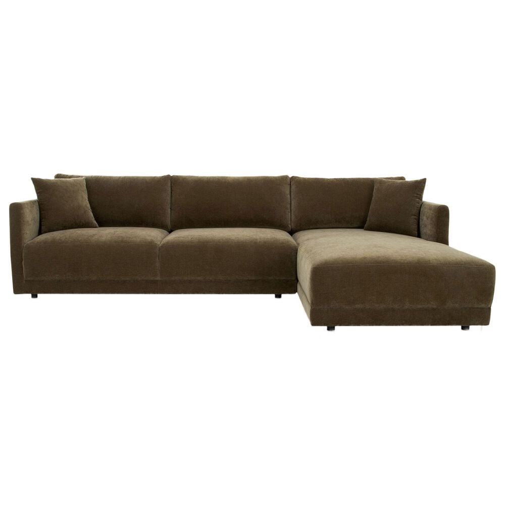 CityLine Bryn Stationary Sectional Right Facing in Heritage Green, , large