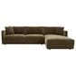 CityLine Bryn Stationary Sectional Right Facing in Heritage Green, , large
