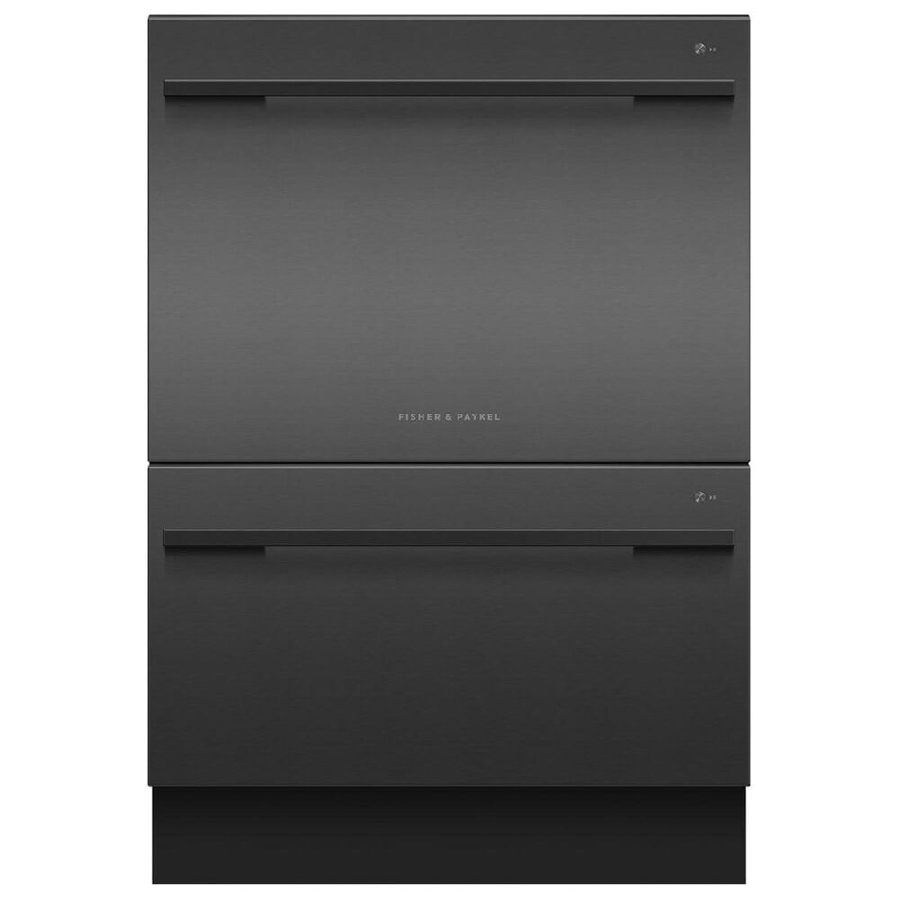 Fisher and Paykel Double Dish Drawer in Black Stainless Steel, , large