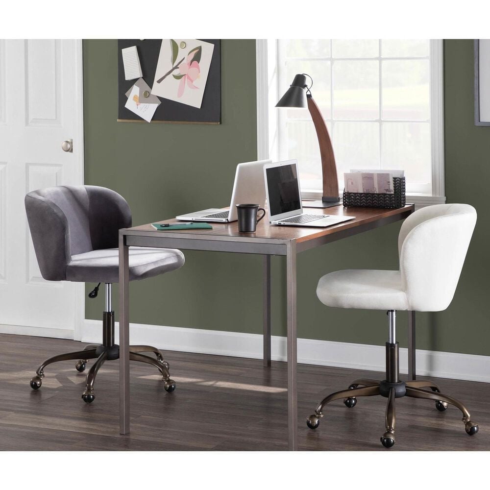 Grandview Gallery Noah Table Lamp in Walnut and Black, , large