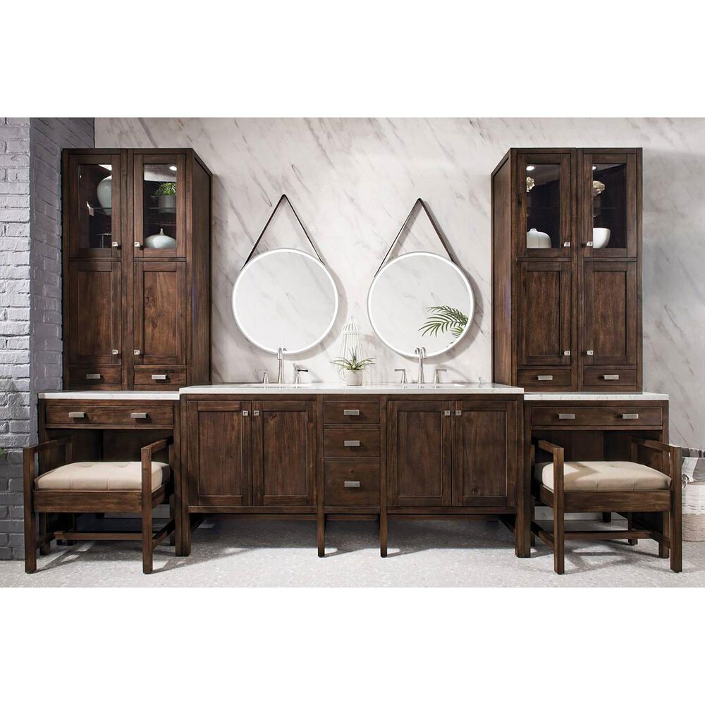 James Martin Addison 15&quot; Grand Tower Hutch - Left in Mid Century Acacia, , large