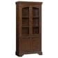 Riva Ridge Arlington Display Cabinet in Classic Brown, , large