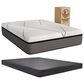 Harvest Sleep Rose Firm Hybrid Queen Mattress with Low Profile Box Spring, , large