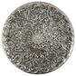 Maple and Jade 33" x 33" Round Plate Home Wall Decor with Embossed Details in Shiny Silver and Black, , large