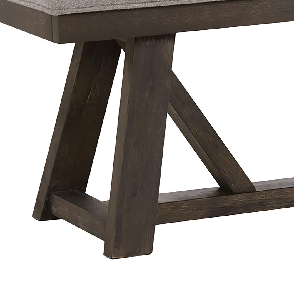 Hawthorne Furniture Hearst 59&quot; Backless Bench in Reclaimed Chevron, , large