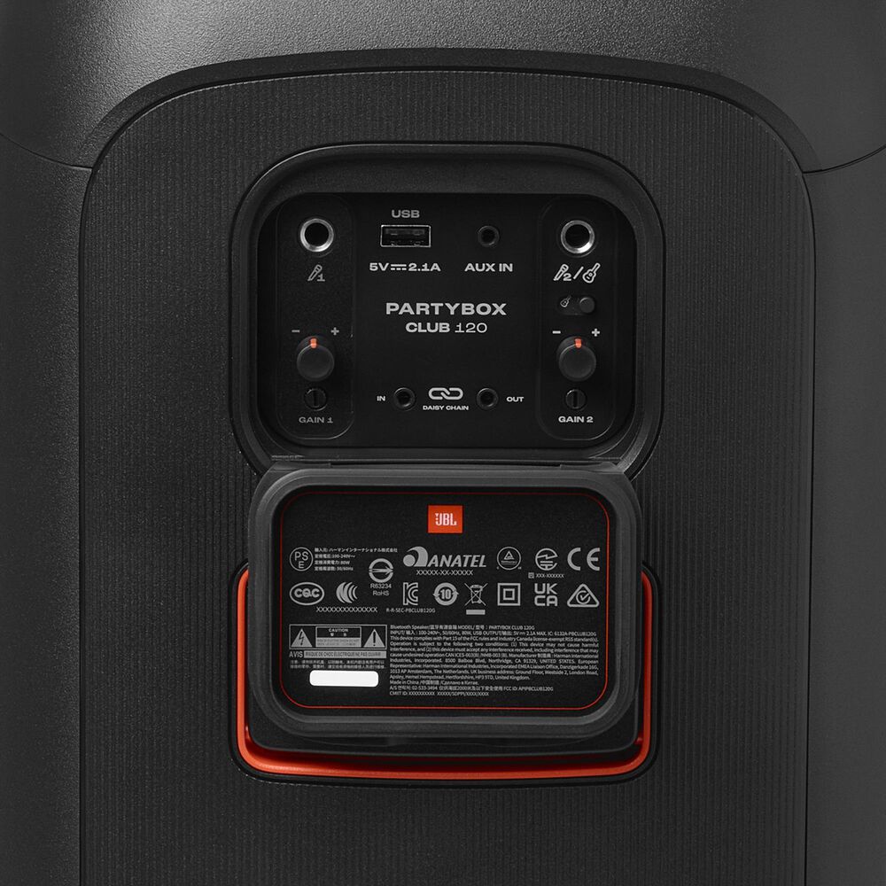JBL PartyBox Club 120 Wireless Party Speaker in Black, , large