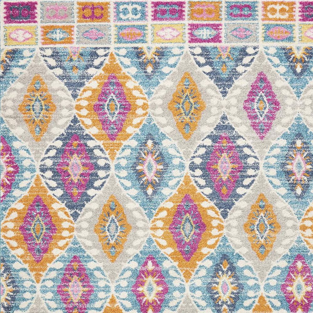 Nourison Passion PSN02 2&#39;2&quot; x 7&#39;6&quot; Multicolor Runner, , large