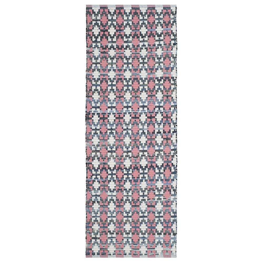 Safavieh Montauk 2"3" x 6" Coral and Multicolor Runner, , large