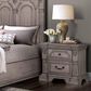 Sasha Lee Traditional Nightstand in Light Taupe, , large