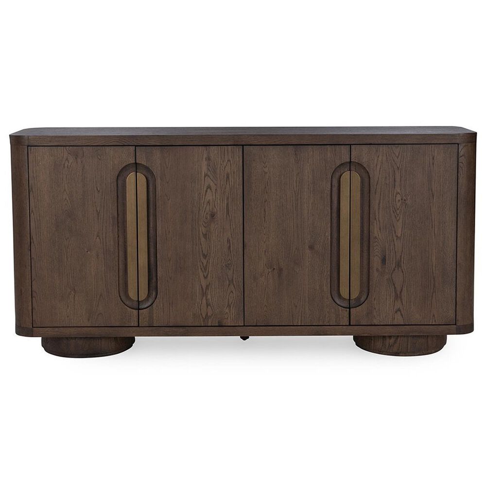 Classic Home Tiber 4-Door Buffet in Toasted Brown, , large