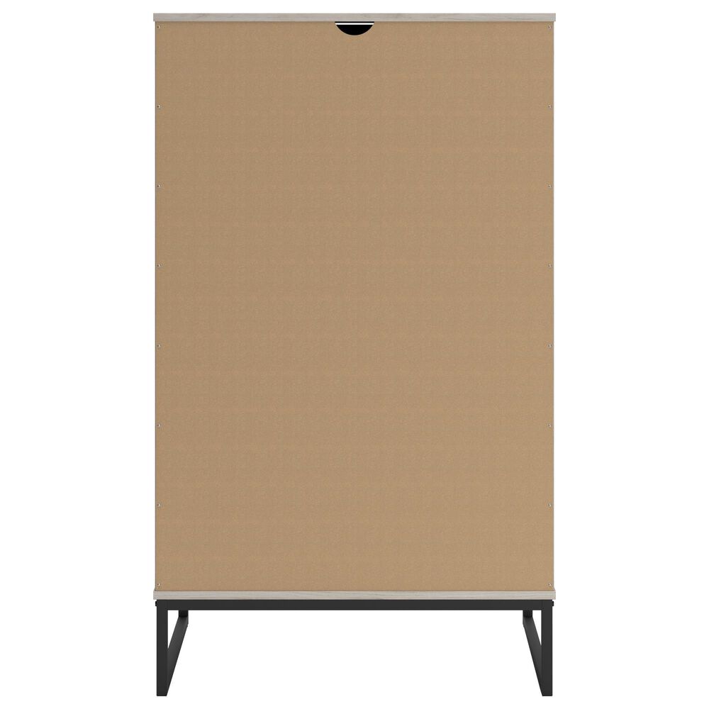 Ashley Socalle 5-Drawer Chest in Light Natural, , large