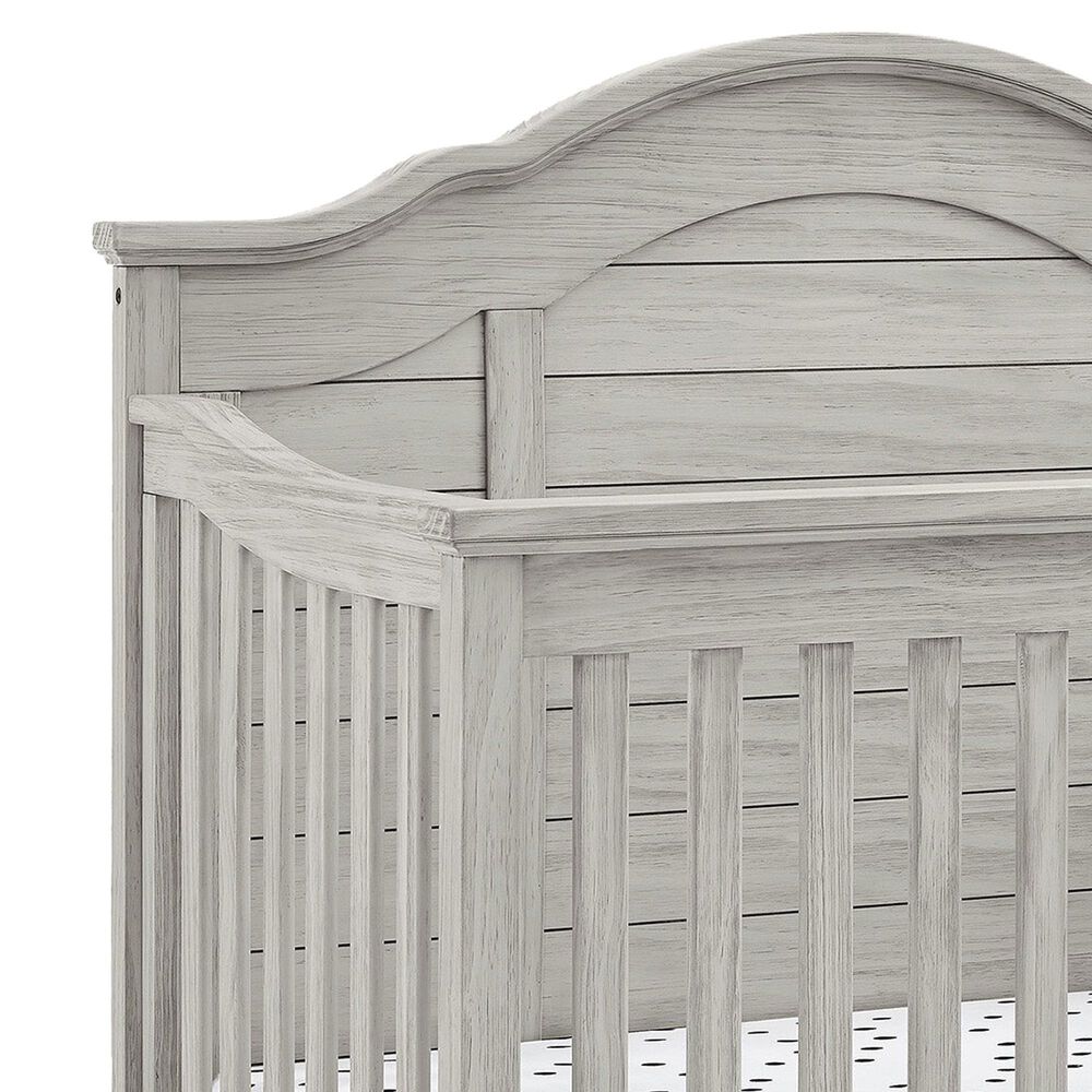 Delta Children Asher 6-In-1 Convertible Crib in Rustic Mist, , large