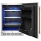 Thor Kitchen Gordon Ramsay 5 Cu. Ft. Outdoor Undercounter Beverage Cooler with Bronze Handle Kit in Stainless Steel, , large