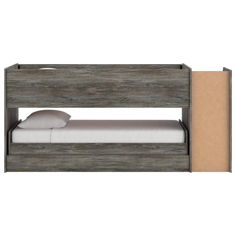 Ashley Frandern Twin over Twin Loft Bed in Gray, , large
