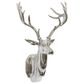 Maple and Jade 23" x 17" Eclectic Deer Wall Decor in Silver, , large