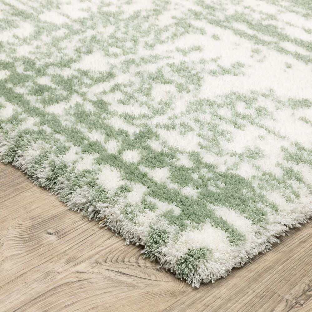Oriental Weavers Galileo GAL09 Green and Ivory 7&#39;10&quot; x 10&#39;10&quot; Area Rug, , large