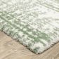 Oriental Weavers Galileo GAL09 Green and Ivory 7"10" x 10"10" Area Rug, , large