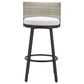 Zuo Modern Midnight Wave Patio Barstool in White, , large