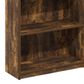 HOMLUX 3-Tier Display Bookshelf with Adjustable Shelves in Amber Pine, , large