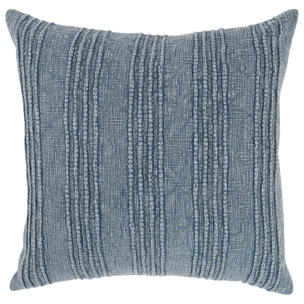 Classic Home SLD Gratitude 22" x 22" Throw Pillow in Sea Fog Blue, , large