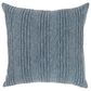 Classic Home SLD Gratitude 22" x 22" Throw Pillow in Sea Fog Blue, , large