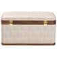 Baxton Studio Brenner Storage Trunk in Beige, , large
