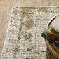 Oriental Weavers Venice Trento 2"3" x 7"6" Beige and Gold Runner, , large