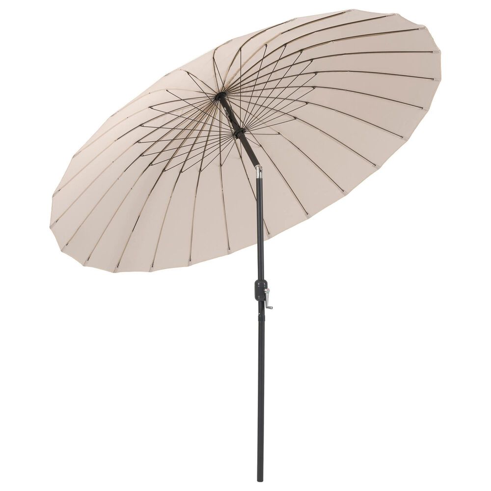 CorLiving Patio Parasol Umbrella in Beige, , large