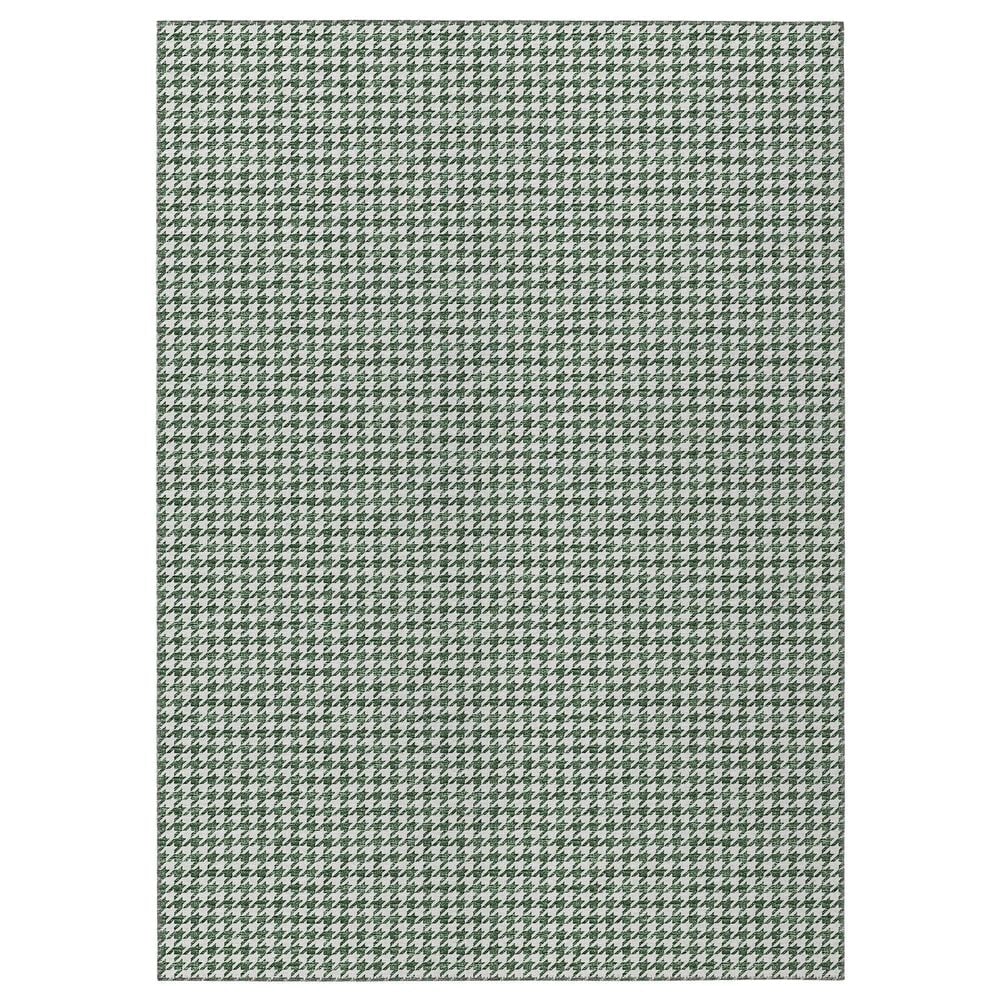 Dalyn Rug Company Hinton 10" x 14" Green Indoor/Outdoor Area Rug, , large