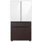 Samsung Bespoke Bespoke 4-Door French Door Refrigerator Top Panel in White Glass, , large