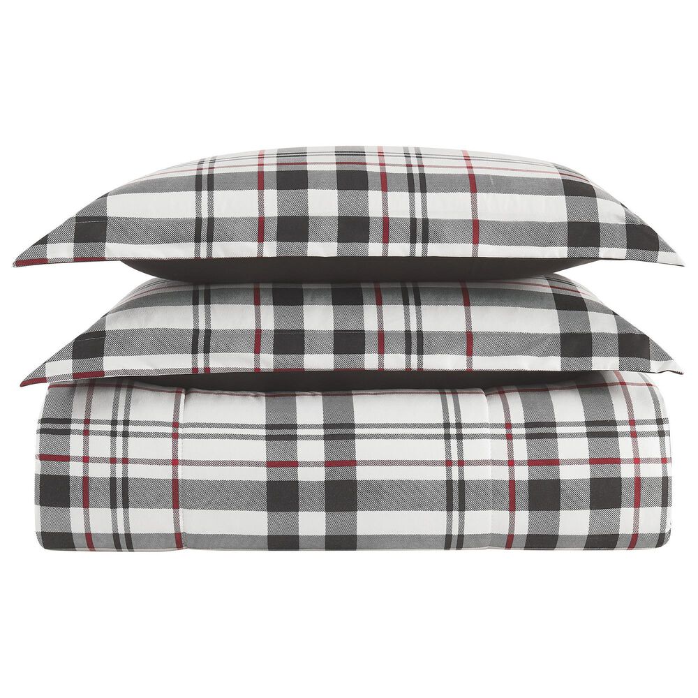 Pem America Charlotte Plaid 3-Piece Full/Queen Microfiber Comforter Set in Multicolor, , large
