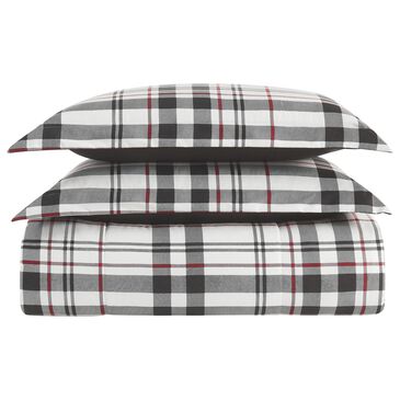 Pem America Charlotte Plaid 3-Piece Full/Queen Microfiber Comforter Set in Multicolor, , large