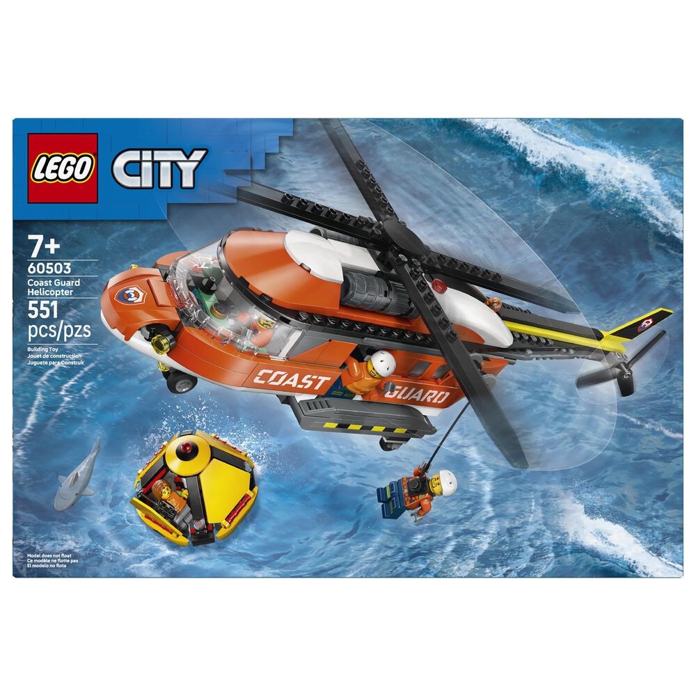 LEGO City Coast Guard Helicopter Building Set, , large