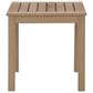 Ashley Hallow Creek Outdoor End Table in Driftwood, , large